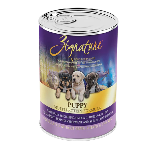 Zignature Puppy Turkey Whitefish & Pork 13oz can