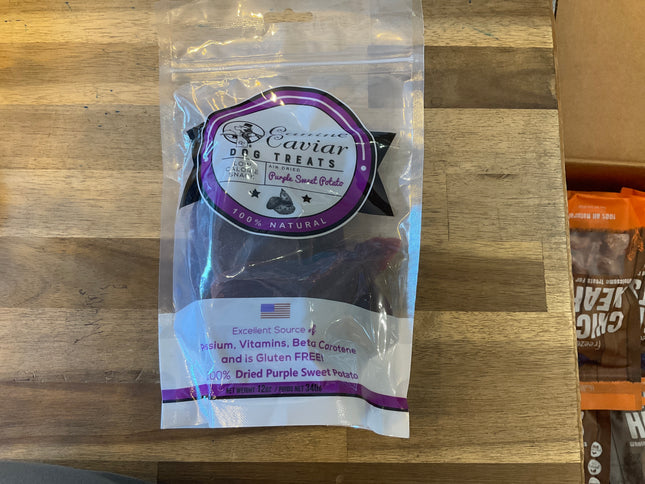 Canine Caviar Purple Sweet Potato treats 12oz