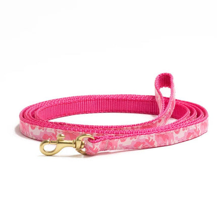 Up Country Small Breed Dog Lead - Pink Camo