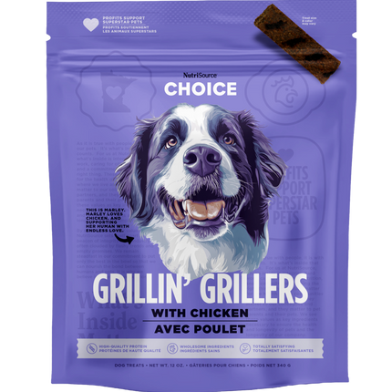 NutriSource Grillin' Grillers Chicken 12oz