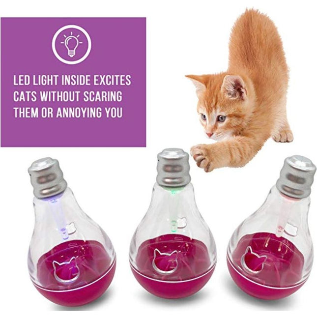 Mad Cat® Batty Bulb Light-up Treat Dispenser