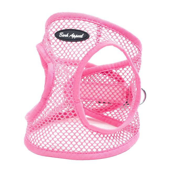 Bark Appeal Netted Step In Harness - Pink