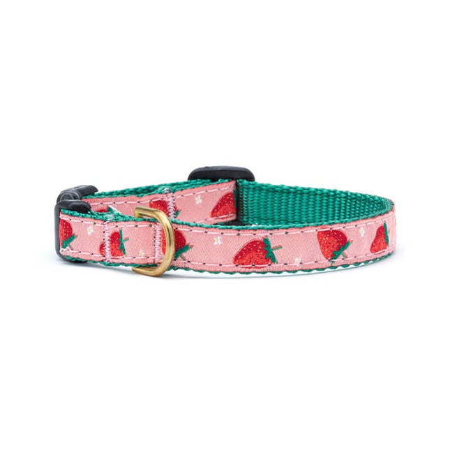 Up Country Cat Collar - Strawberry Fields