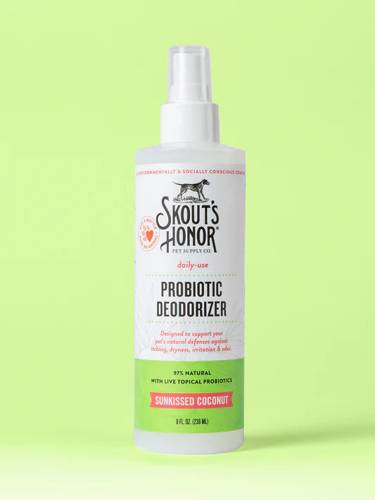 Skout's Honor Probiotic Deodorizer sunkissed Coconut 8oz