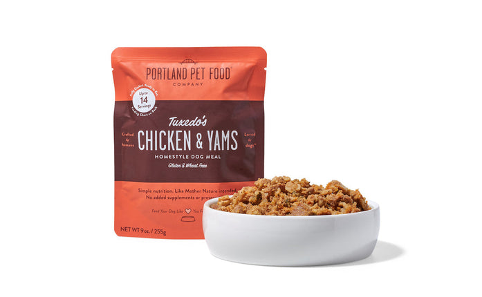 Portland Pet Food - Tuxedo's Chicken & Yams Dog Food