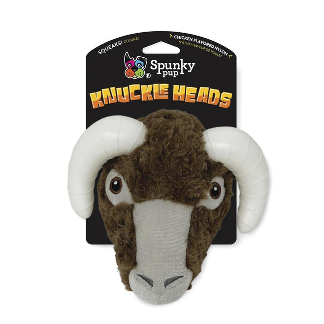 Spunky Pup Knuckle Head Ram -  Chicken Flavored