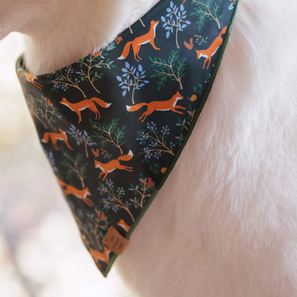 The Foggy Dog - Woodland Fox Dog Bandana