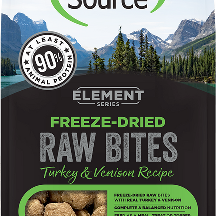 Nutri Source Freezedried Raw Bites Element Series Turkey & Venison