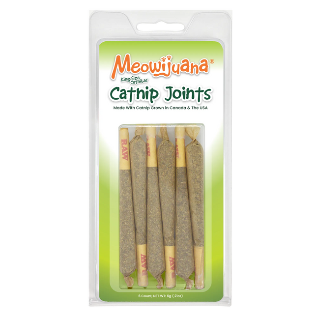 Meowijuana King Size Catnip Filled Joints