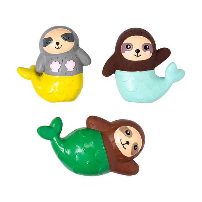 Fringe Little Sloth Mates 3 pieces Latex small dog toys