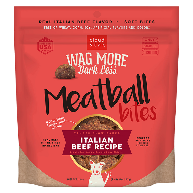 Cloudstar Meatball Bites Italian Beef 14oz