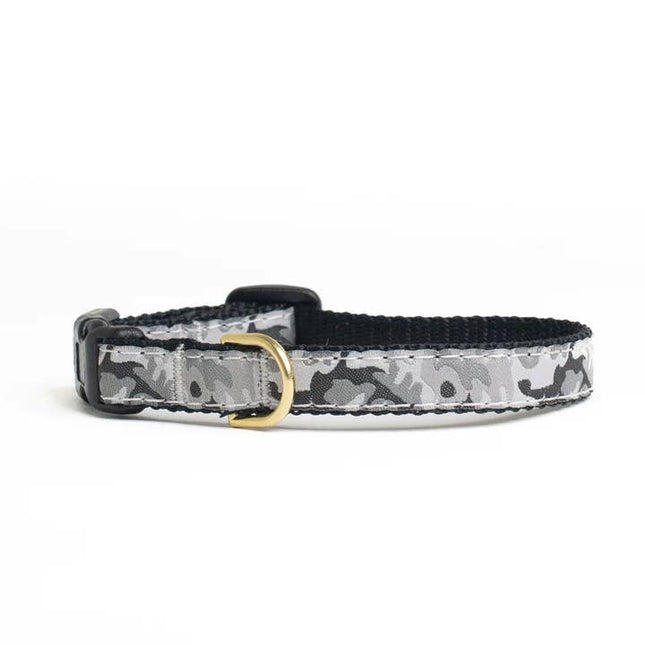 Up Country Small Breed Dog Collar - Gray Camo