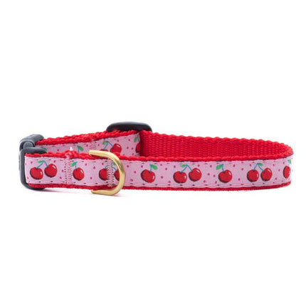 Up Country Small Breed Dog Collar - Cherries