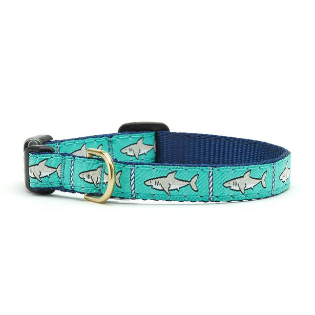 Up Country Small Breed Dog Collar - Sharks