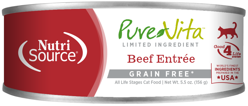 Pure Vita 96% Beef & Beef Liver Entree 5.5oz