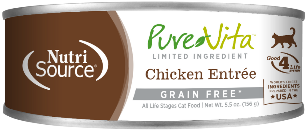 Pure Vita 96% Chicken & Chicken Liver Entree 5.5oz