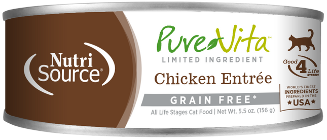 Pure Vita 96% Chicken & Chicken Liver Entree 5.5oz