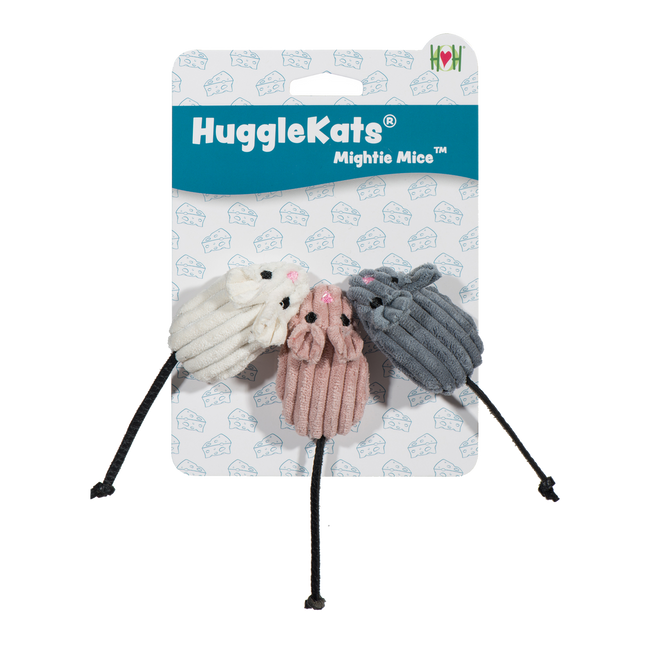 Huggle Kats Mightie Mice 3-pack