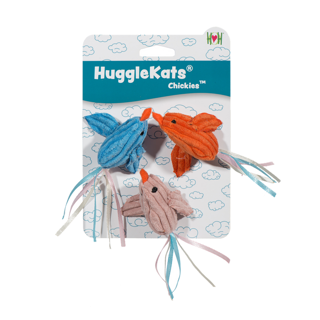 Huggle Kats Chickies 3-pack