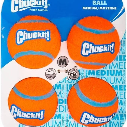 Chuck It Tennis Ball 4packs