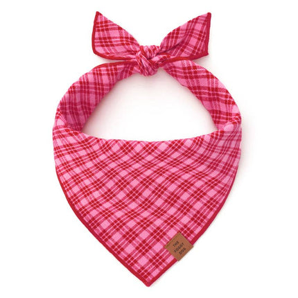 The Foggy Dog - Katherine Plaid Dog Bandana