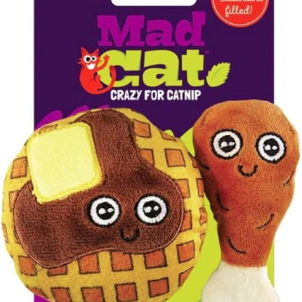 MadCat Chicken and Waffles Cat toy