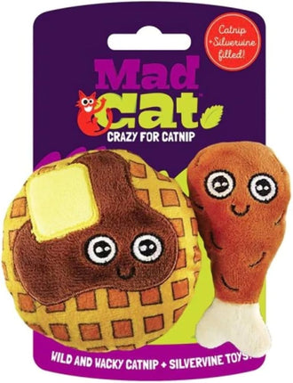 MadCat Chicken and Waffles Cat toy