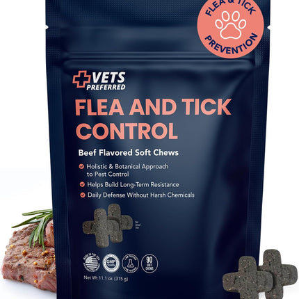 Vets Preferred Flea & Tick Control Soft Chews