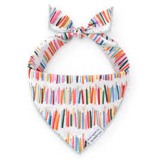 The Foggy Dog - BIrthday Candles Dog Bandana