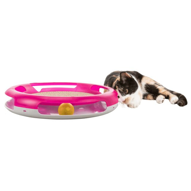 Trixie Race and Scratch Interactive Cat toy