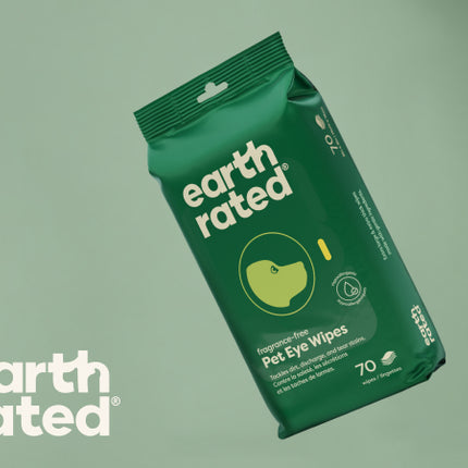 Earth Rated Pet Eye Wipes Fragrance Free