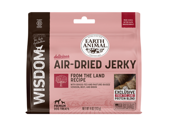 Earth Animal Air-Dried Red Meat Jerky