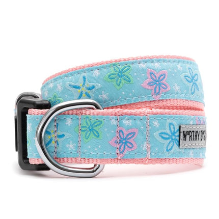 The Worthy Dog Starfish Floral Collar