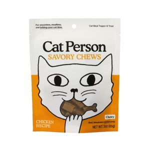 Cat Person Savory Chews Chicken Recipe 3oz