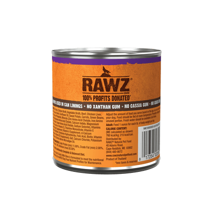 Rawz Dog - Chicken, Beef & Goat’s Milk Stew 10oz can