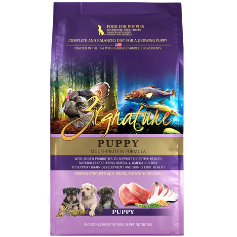 Zignature Puppy Turkey Whitefish & Pork dry dog food