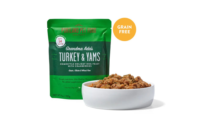 Portland Pet Food - Grandma Ada's Turkey & Yams Dog Food