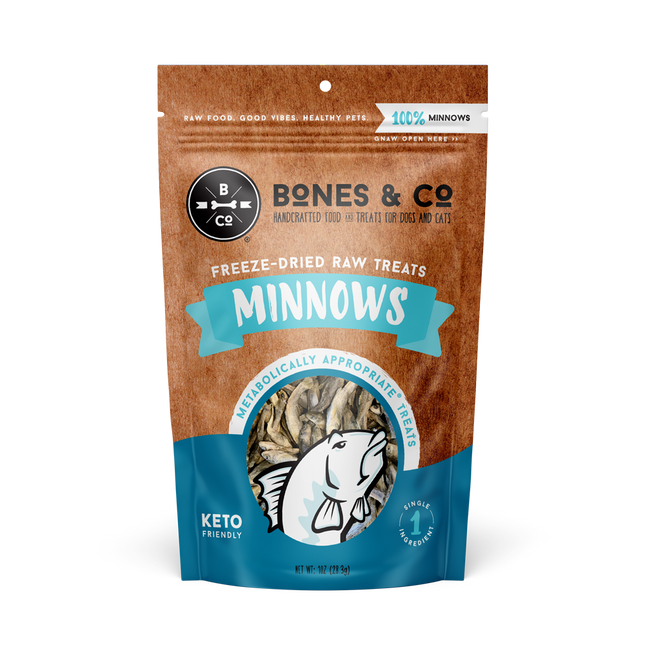 Bones & Co. Minnows Treat 1oz