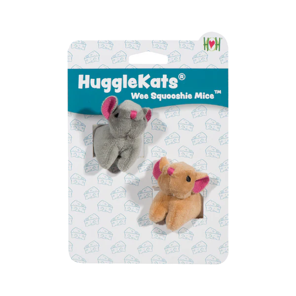 Huggle Kats Wee Squoosie mice 2pack