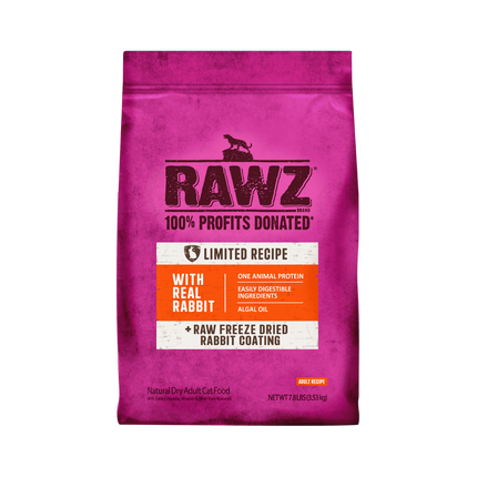 Rawz Cat Rabbit cat food