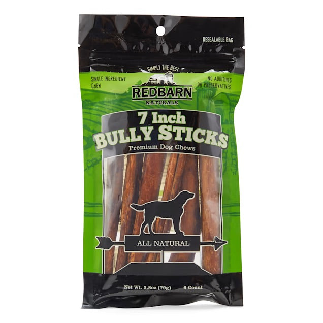 RedBarn 7” Bully Sticks 6 pack