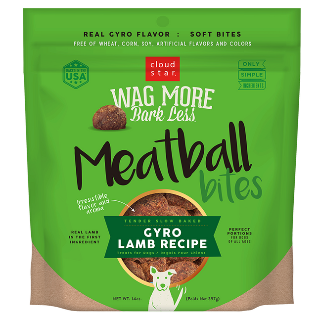 Cloudstar Meatball Bites Gyro Lamb 14oz