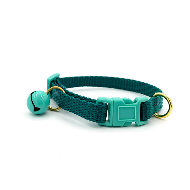 Major Darling breakaway cat collar- Teal