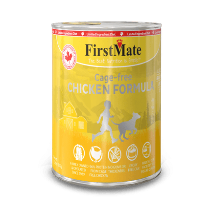 FirstMate - Limited Ingredient Cage-Free Chicken Formula Wet Dog Food 12.2oz