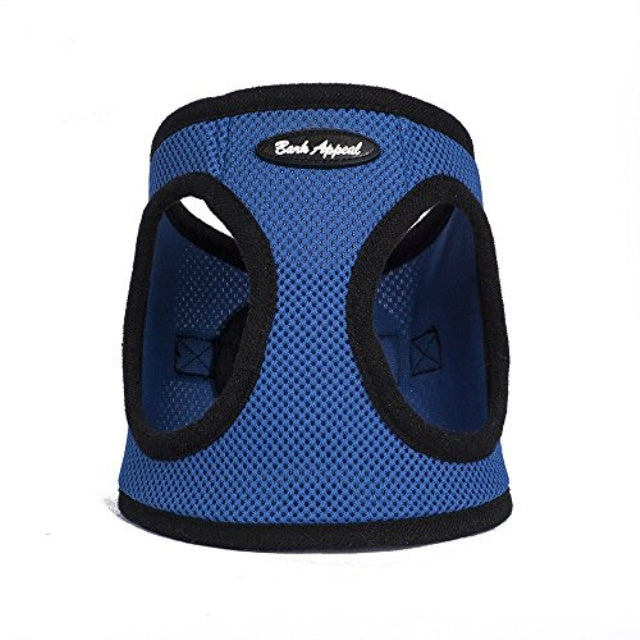 Bark Appeal Mesh Step In Harness - Blue