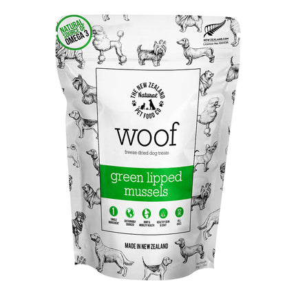 Woof New Zealand Green Mussel freeze-dried 1.76oz