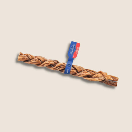 Barkworthies Braided Bully Stick 12 inch