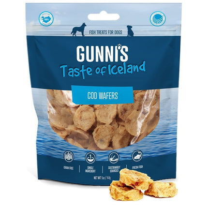 Gunni's dog Cod Wafers 5oz