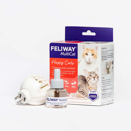 FELIWAY Multi-Cat Plug In Diffuser Starter Kit for Cats