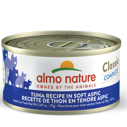 Almo Nature Cat Classic Tuna Recipe in Soft Aspic 2.47oz